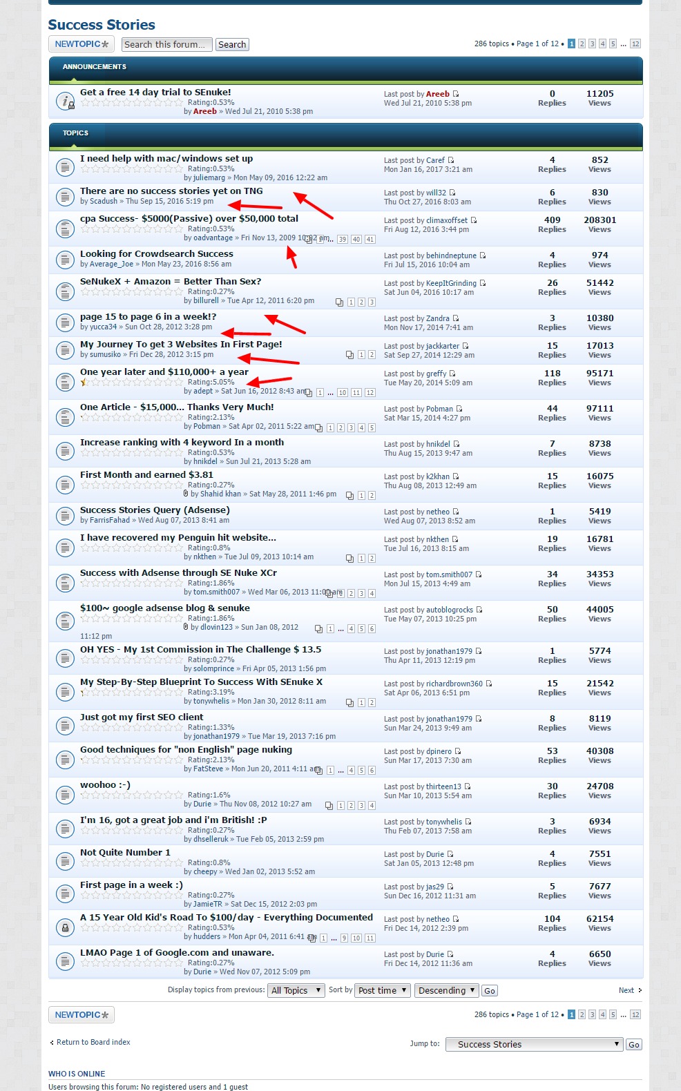 SEnuke.com • View forum Success Stories SEnuke.com • View forum Success Stories