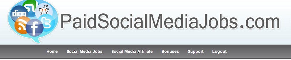 Paid Social Media Jobs homepage