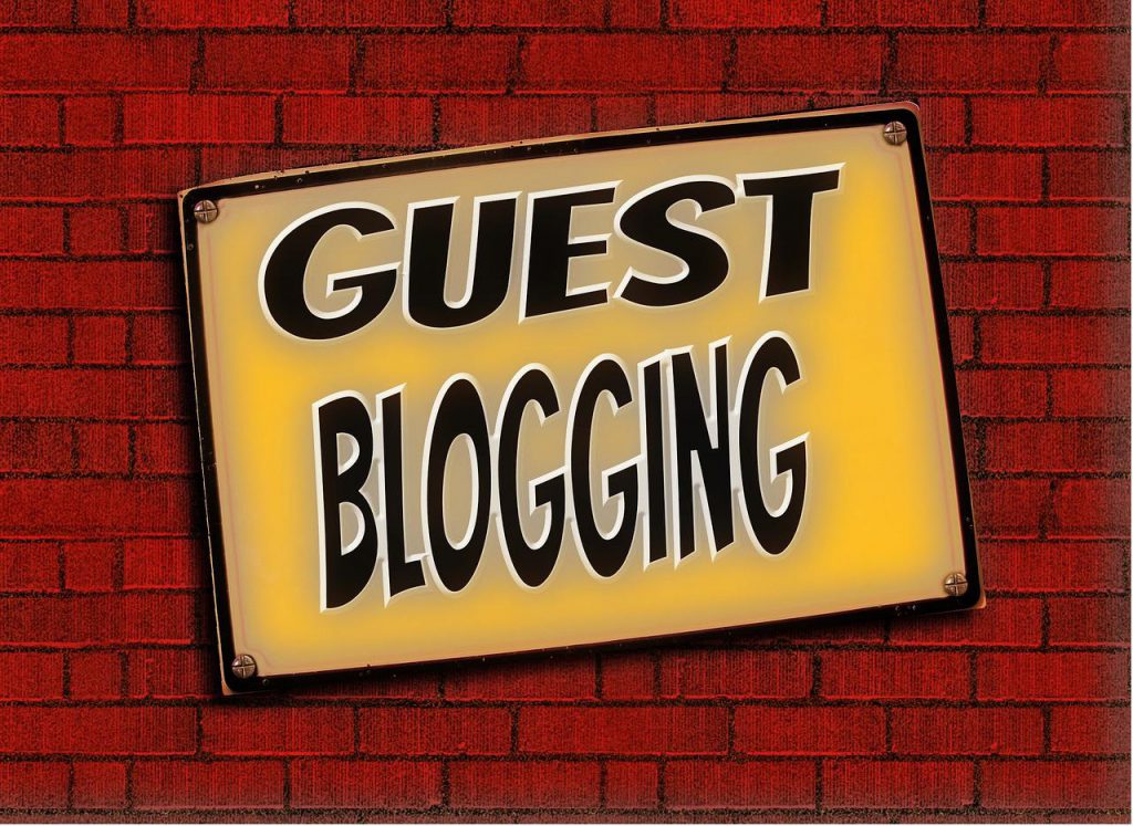 guest blog to build organic traffic